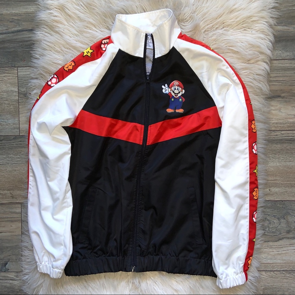 Forever 21 Mario Windbreaker
